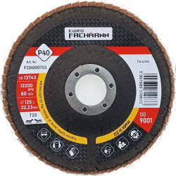 EuroFachmann CERAMIC flap discs