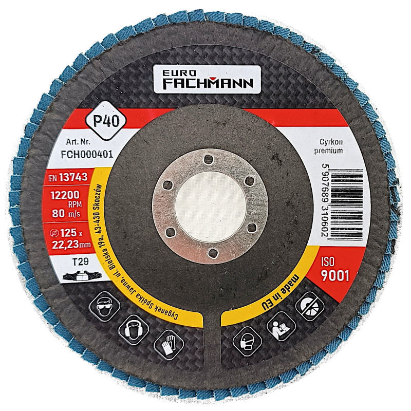 EuroFachmann CYRKON PREMIUM flap discs