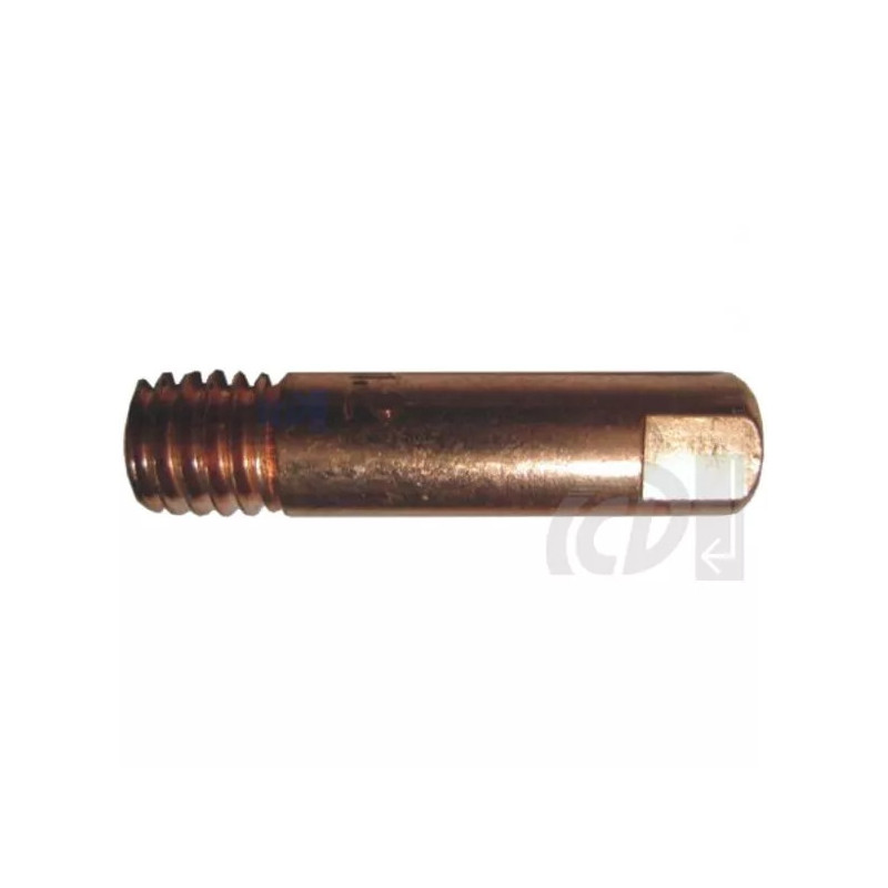 Contact tip M6*25 E-CU - 0.6mm